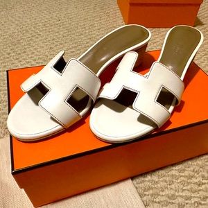 Brand new hermes oasis 36 blanc white